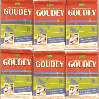 2007 Goudey packs